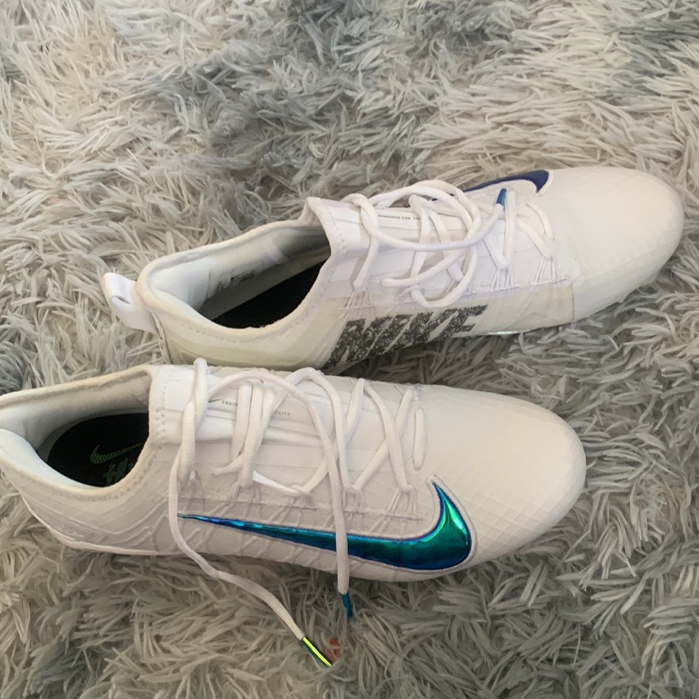 Size 13 - Nike Alpha Huarache 7 Pro Premium White Pearl